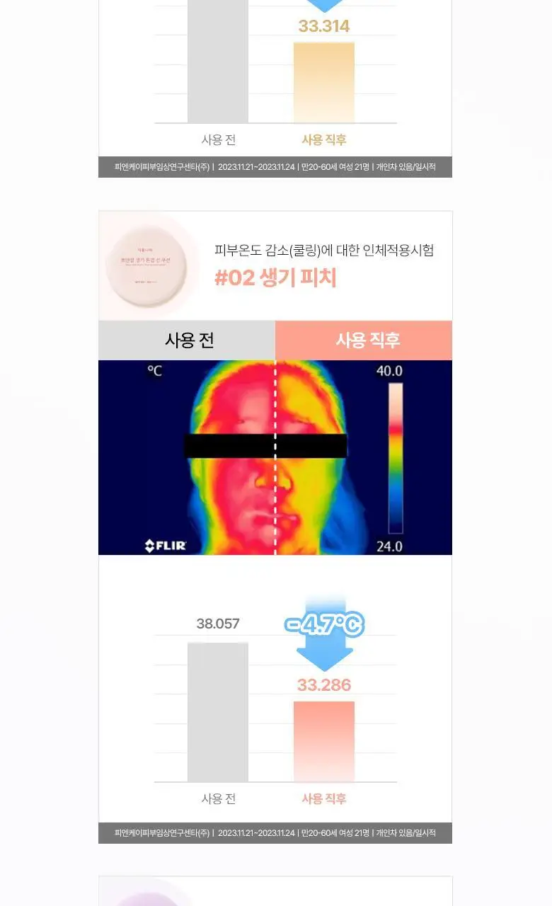 식물나라 뽀얀쌀 생기 톤업 선 쿠션 단품/리필기획 4종 택1 [화이트/피치/보라/그린] 상세페이지 15